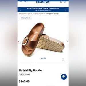 NEW Madrid Big Buckle Birkenstocks